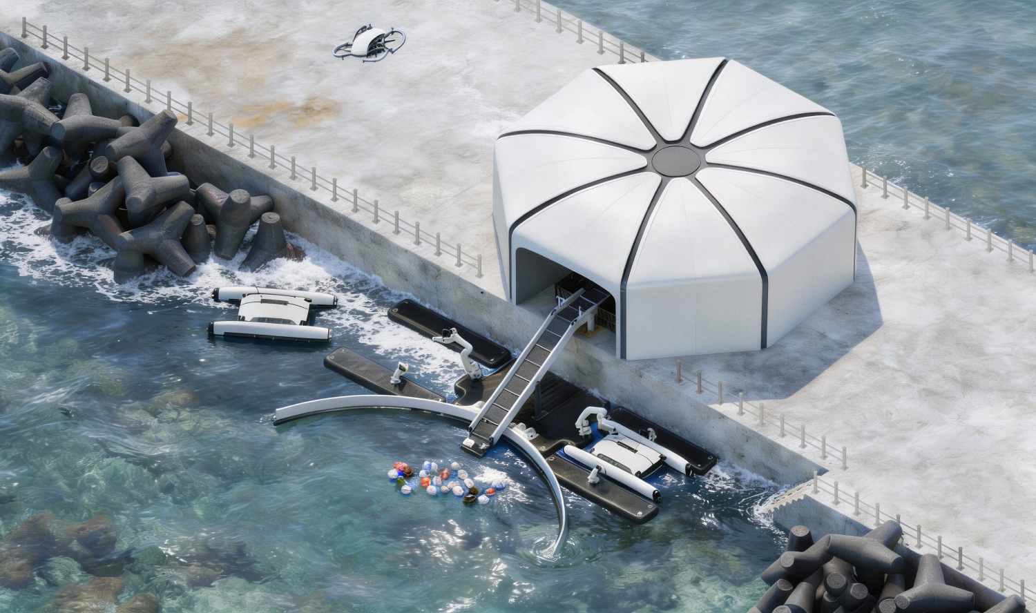 Marine Debris Recovery System(R&D), 2025